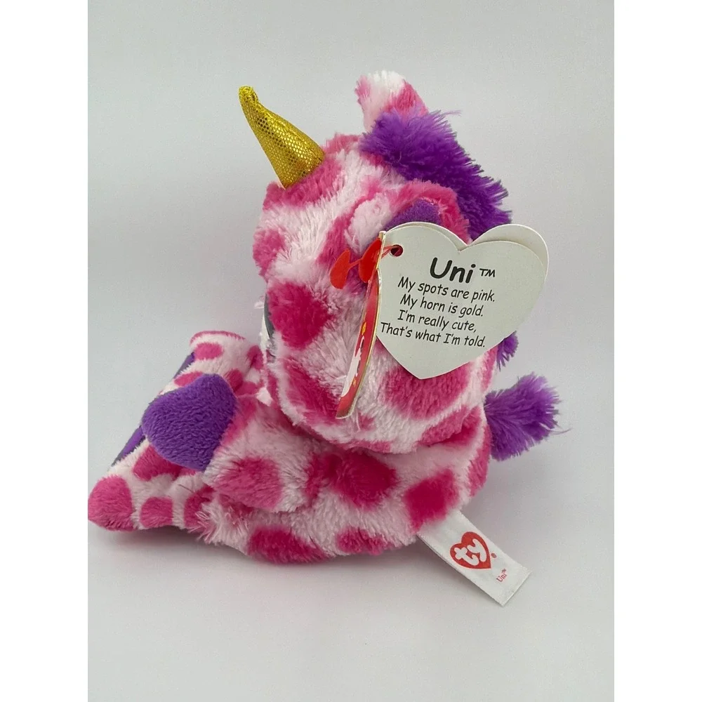 Ty Peek-A-Boos Uni Pink Giraffe Unicorn Phone Holder Plush Y2K‎ Retro Cute